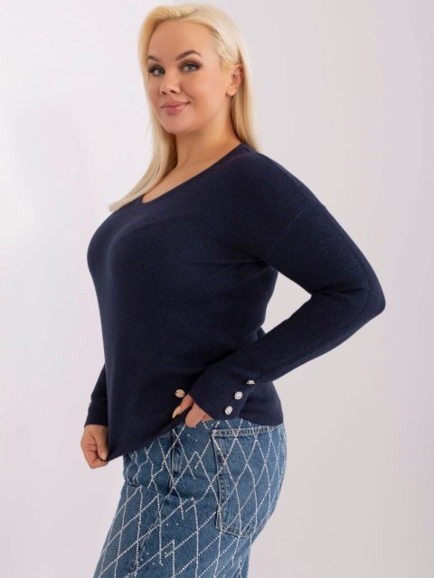 Sweter PM-SW-PM1020.12P granatowy XL/XXL