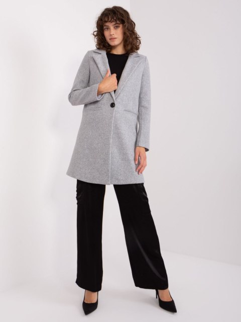 Płaszcz TW-PL-BI-23314.00P szary XL