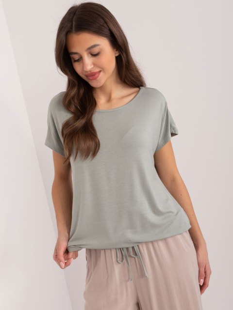 Bluzka D12100R02646A khaki S