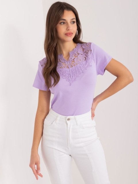 Bluzka PM-BZ-GN1936.63 jasny fioletowy S