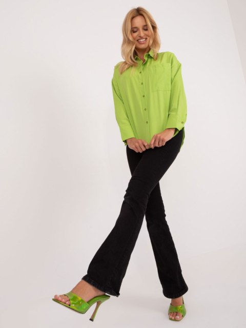 Koszula BA-KS-0274.47 limonkowy