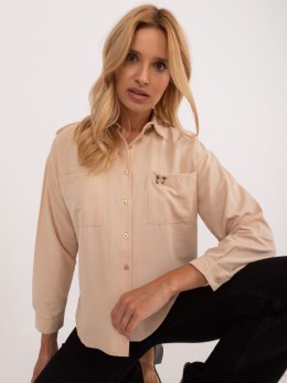 Koszula BA-KS-0317.76 beżowy M