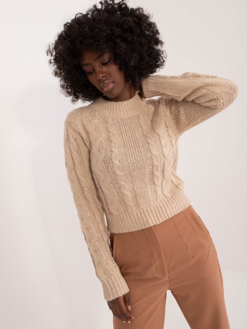 Sweter TW-SW-3001.05 beżowy L