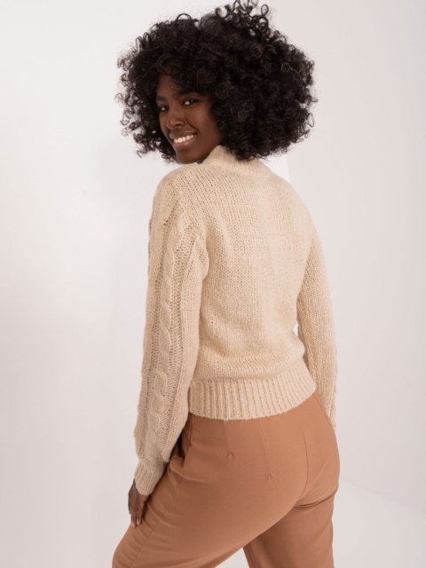 Sweter TW-SW-3001.05 beżowy L