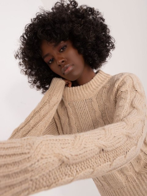 Sweter TW-SW-3001.05 beżowy S