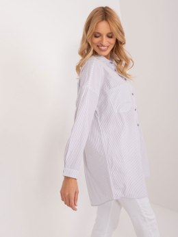 Koszula BP-KS-1012V-2.70 biało-szary M