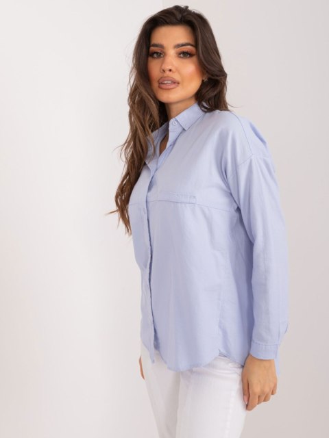 Koszula BP-KS-1019.73 jasny niebieski S