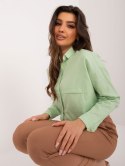 Koszula BP-KS-1019.73 pistacjowy M