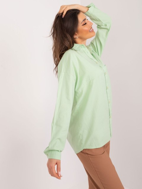 Koszula BP-KS-1019.73 pistacjowy M