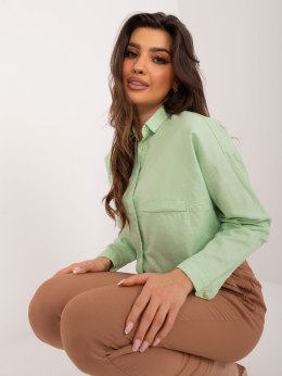 Koszula BP-KS-1019.73 pistacjowy S