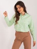 Koszula BP-KS-1019.73 pistacjowy S