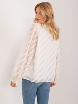 Koszula LK-KS-509588.98 jasny beżowy S/M