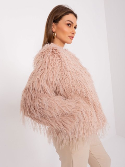 Kurtka AT-KR-2359.96P szaro-różowy M/L