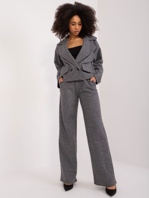 Marynarka LK-MA-509562-2.14X szaro-czarny L/XL