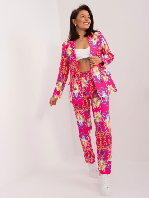 Komplet DHJ-KMPL-17131.32X ciemny różowy M