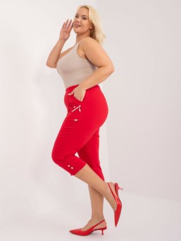 Spodnie AT-SP-73019.45 czerwony 48