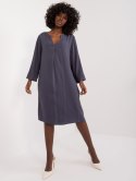 Sukienka D73761M30430A granatowy M