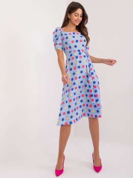 Sukienka LK-SK-509677.01X jasny niebieski 36