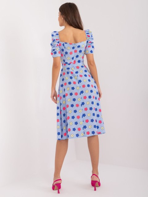 Sukienka LK-SK-509677.01X jasny niebieski 36