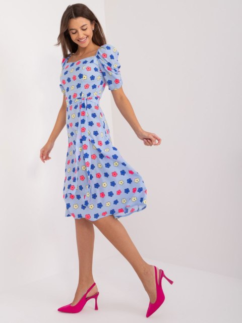 Sukienka LK-SK-509677.01X jasny niebieski 42