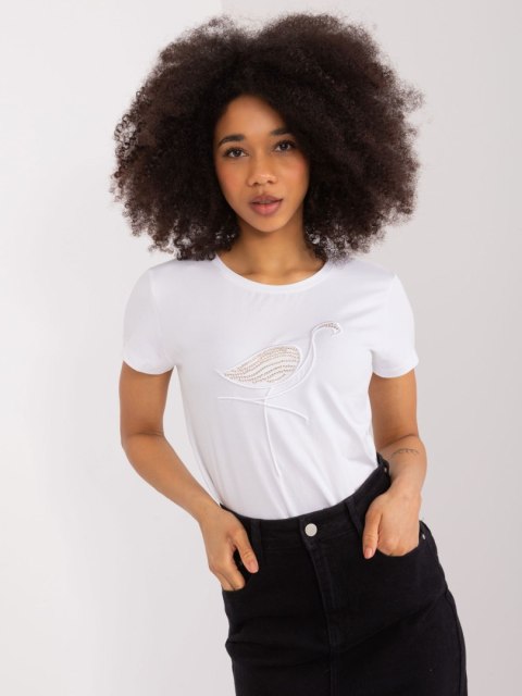 Bluzka RV-BZ-9646.07 biały S/M