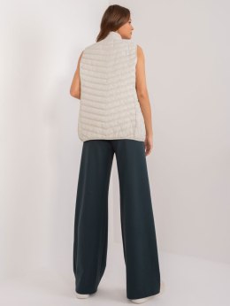 Kamizelka D50076XB80120A1 jasny beżowy M