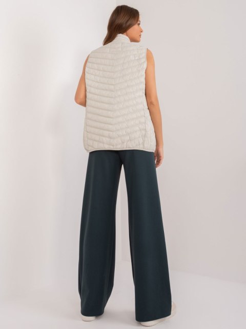 Kamizelka D50076XB80120A1 jasny beżowy M