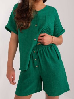 Komplet LK-KMPL-509713.03X ciemny zielony S/M