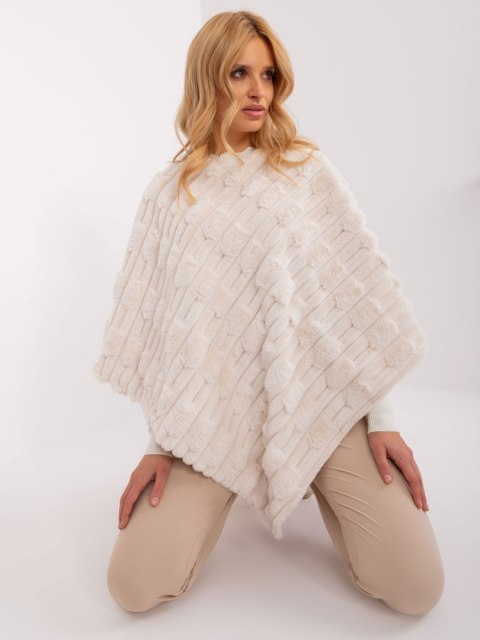 Poncho AT-PN-2347.68 ecru