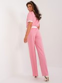 Spodnie LK-SP-509611.91 różowy L/XL