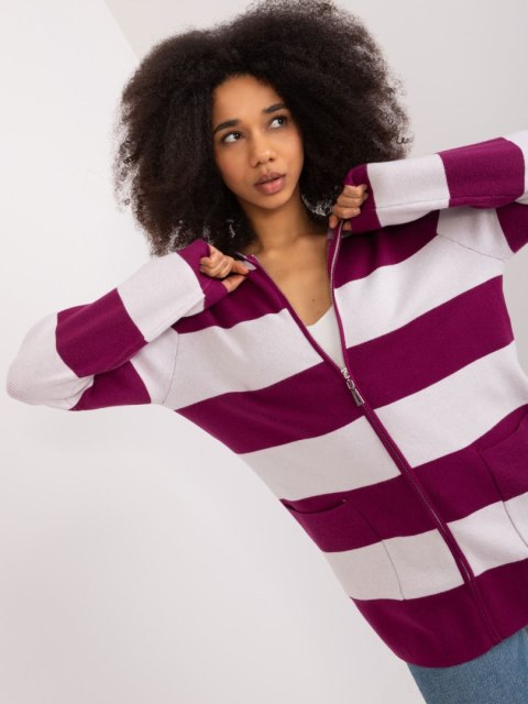 Sweter PM-SW-B426.38X fioletowy S/M