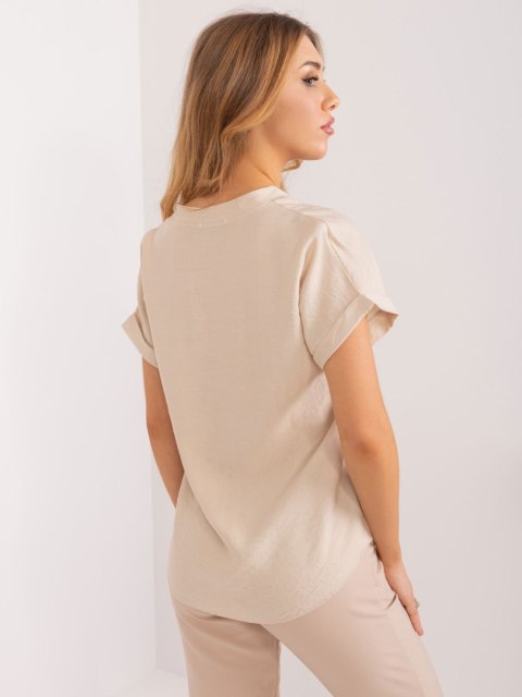Bluzka D60103F11204A beżowy S