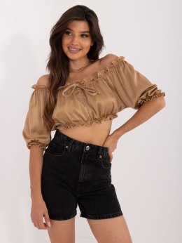 Bluzka LK-BZ-509746.61 camelowy