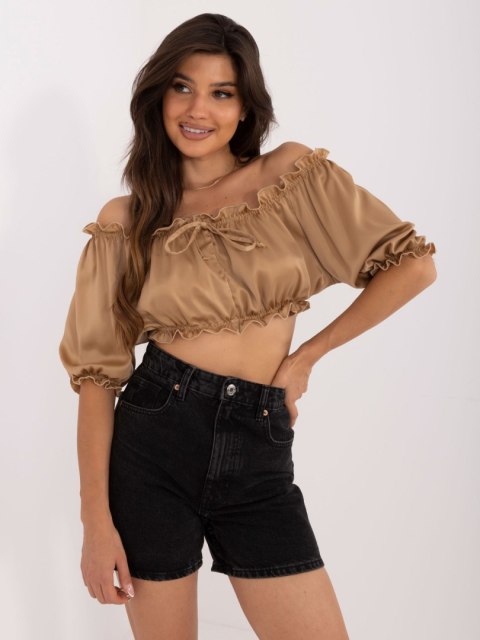 Bluzka LK-BZ-509746.61 camelowy