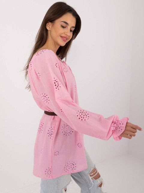 Bluzka LK-BZ-509747.80 różowy L/XL