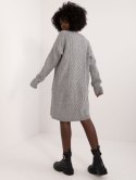 Sukienka BA-SK-0528.45 szary