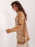 Sweter BA-SW-0546.07 camelowy