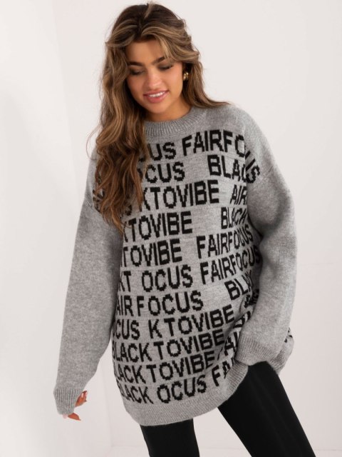 Sweter BA-SW-0546.07 szary