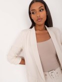Żakiet TW-ZT-BI-24155a.01X jasny beżowy XL
