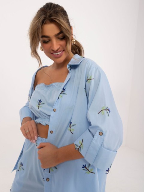 Komplet LK-KMPL-509732.38 jasny niebieski L/XL