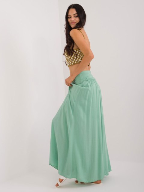 Spódnica TW-SD-BI-82160.48 pistacjowy M