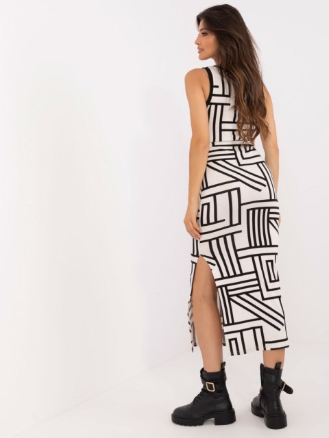 Sukienka LK-SK-509729.20 ecru M