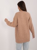 Sweter AT-SW-23525.21 camelowy