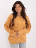 Sweter AT-SW-2361.61 camelowy