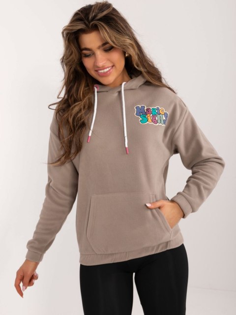 Bluza D20005M02679A ciemny bezowy XL