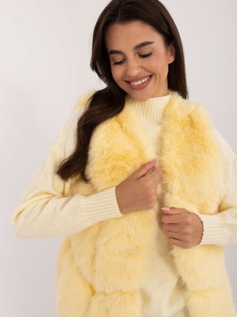 Kamizelka AT-KZ-2375.00P jasny żółty S/M