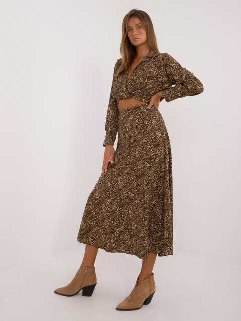 Komplet DHJ-KMPL-19586-1.53 ciemny bezowy