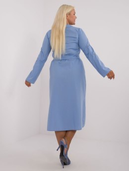 Sukienka LK-SK-509675.88 niebieski L/XL