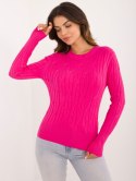 Sweter AT-SW-2338-2.00 fuksjowy