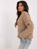Sweter AT-SW-2361.61 ciemny bezowy